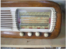 Radio epoca diapason  noce  bachelite 1950